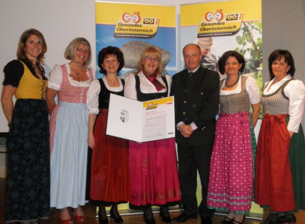 Gesunde Gemeinde Seewalchen - 2. Platz beim OÖ Gesundheitsförderungspreis 2012