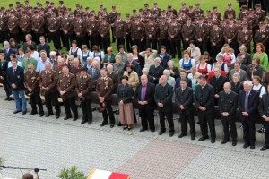 Florianifeier des Feuerwehrabschnittes Mondsee in Oberhofen am Irrsee
