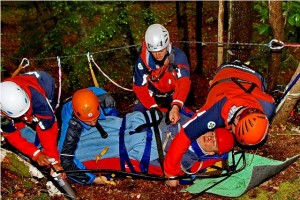 Große Bergrettungs-Sommerübung im Ferienhort am Wolfgangsee
