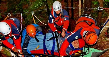 Große Bergrettungs-Sommerübung im Ferienhort am Wolfgangsee