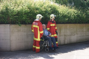 Großangelegte Frühjahrsübung im Bezirksseniorenheim Vorchdorf