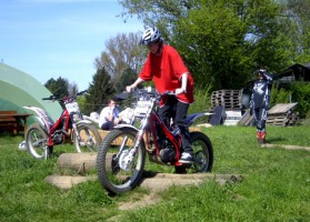 Bunter Sportmix im Trialgarten in Ohlsdorf