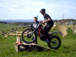 Bunter Sportmix im Trialgarten in Ohlsdorf