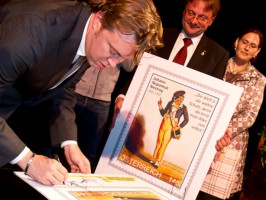 Johann Nestroy-Ring der Stadt Bad Ischl an Nicholas Ofzarek verliehen | Foto: Lenzenweger