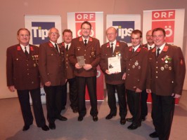 Feuerwehr Pühret zur sympathischten Feuerwehr Vöcklabrucks gekürt