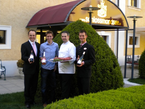 Spargel-Gourmetfest im Romantik Hotel Schloss Mondsee – mit Top Winzer Sax aus Langenlois