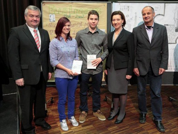 AK-Präsident Dr. Johann Kalliauer, Christine Kreutzer, Christoph Kapl, Bundesministerin Gabriele Heinisch-Hosek und Prof. Mag. Kurt Lux. 