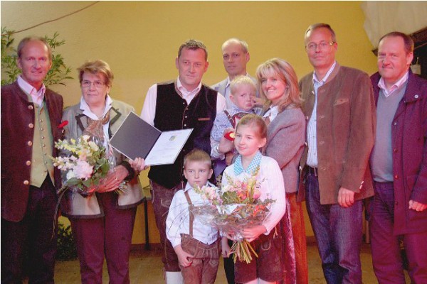 Wirtschaftsmedaille in Gold für Gasthaus Fruhstorfer