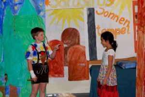 Mozarts Zauberflöte in der Volksschule Reiterndorf