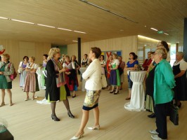 NR Abgeordnete Claudia Durchschlag zu Besuch im Bezirk Gmunden