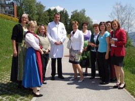 NR Abgeordnete Claudia Durchschlag zu Besuch im Bezirk Gmunden