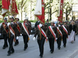 Bad Ischl: 140 Feuerwehrmänner bei Florianifeier
