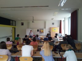 Floro zu Gast an der HAK/HAS Bad Ischl