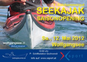 1. Treffen der Seekajakfahrer am Wolfgangsee im Salzkammergut