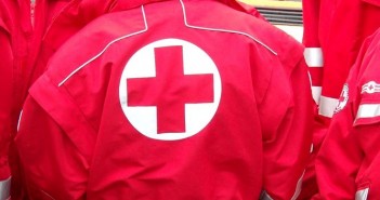 Rotes Kreuz Sanitäter im Einsatz