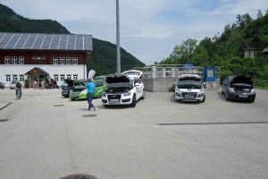 Besucheransturm beim RHV Hallstättersee-Welterbe Umwelttage 2012 in Bad Goisern