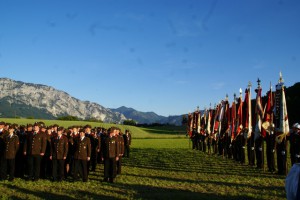 100-jähriges Gründungsfest der Feuerwehr Parschallen-Aich in Nußdorf am Attersee