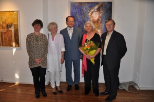 Vernissage mit gelungenem Galeriefest im Schloss Puchheim!