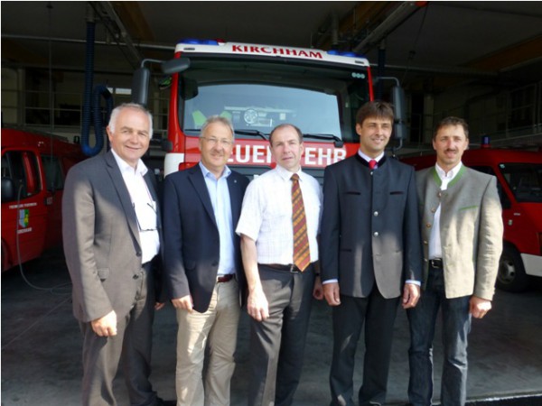 Landesrat Max Hiegelsberger auf Besuch in Kirchham