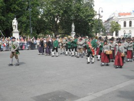MV Pinsdorf und die Marktmusik Scharnstein-Redtenbacher beim 33. Blasmusikfest in Wien