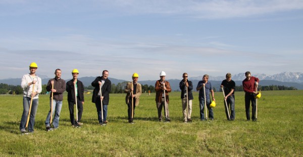 Spatenstichfeier Sonnenwiese in Gampern