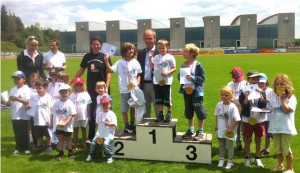 Neuer Teilnehmerrekord bei Vöcklabrucker Stadtschulmeisterschaften