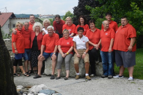 Gemütliche Stunden in wunderschönem Ambiente beim SPÖ-Sommerfest in Ampflwang