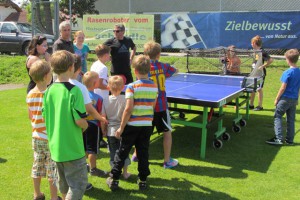 Fridolin verzauberte Kinder in Timelkam