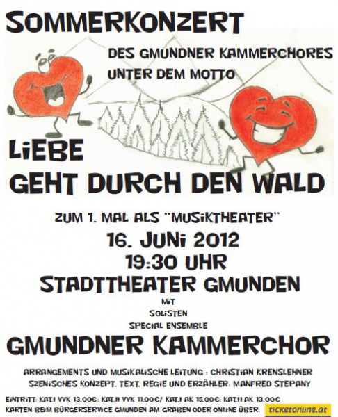 Gmundner Kammerchor wildert in fremde Gefilde