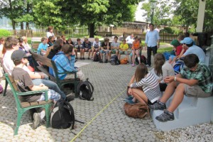 Hauptschüler auf Attersee-Erkundungstour