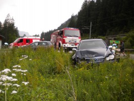 Bad Aussee: Unfall auf der B145