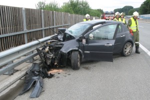 Erneut Oldtimer-Unfalll auf der Westautobahn