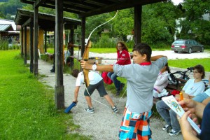 Sportliche Abschlussveranstaltung des Ischler Jugendrotkreuzes