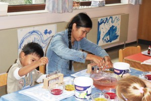 Lernen mit allen Sinnen im Kindergarten Traundorf