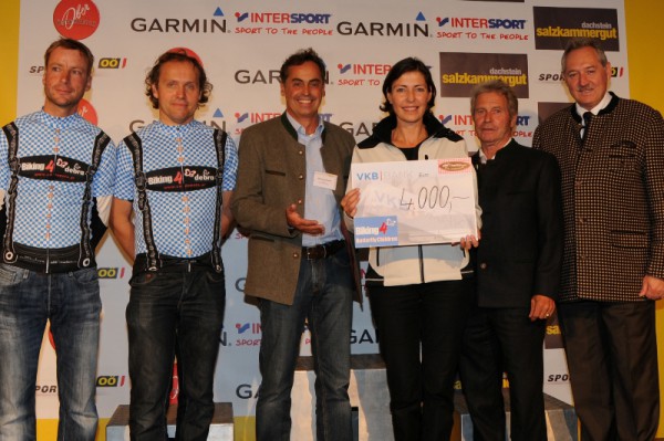 Salzkammergut-Trophy 2012: Spendenaktion für Schmetterlingskinder