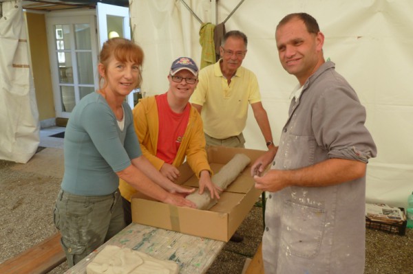 Kunstprojekte werden gemeinsam realisiert – der Kiwanis Club verbindet mit der Sommerakademie Menschen mit und ohne Beeinträchtigung