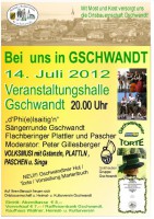 "Bei uns in Gschwandt" bei den Gschwandtner Kulturwochen