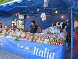 "Buongiorno Italia" - italienischer Spezialitätenmarkt macht Station in Ebensee