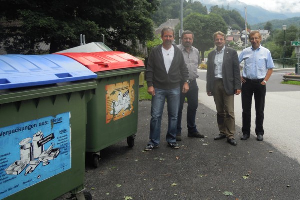 Bad Ischl: Müllsammelinsel wird auch Ortszentrum verlagert