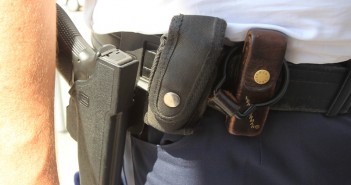 Laakirchen: Hund verbellt Einbrecher - Dienstwaffe Polizei