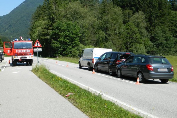 St. Wolfgang: Serienunfall im Ortsteil Schwarzenbach