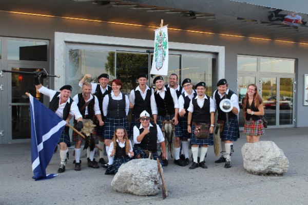 Merida Premiere mit schottischer Kilt Dance Show bei Star Movie in Regau