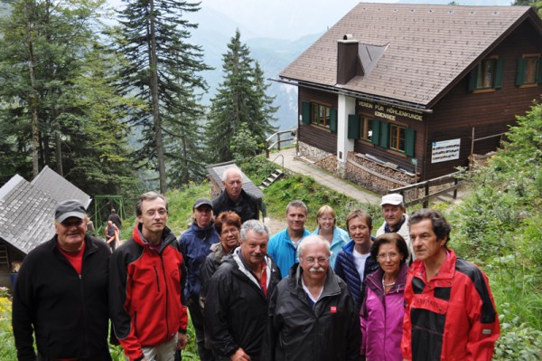 Ebensee: Hoher Besuch auf Gasslhütte