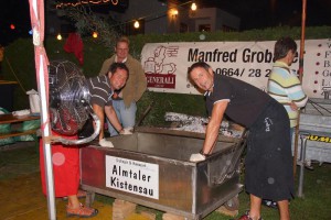Besucheransturm beim ASKÖ-Heim-Fest mit Lichterfest-Feuerwerk