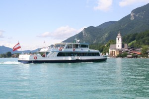 Wolfgangsee: Linienschiff MS Salzkammergut prallte gegen Steganlage