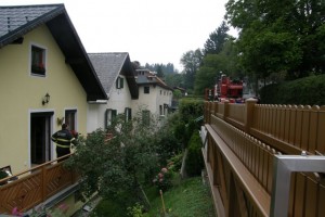 Bad Ischl: Feuerwehr unterstützt Rettungseinsatz