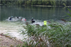 Ebensee: Taucherfortbildung im Langbathsee