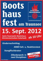 Altmünster: 1. Bootshausfest am Traunsee