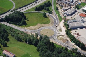 Kreisverkehr an der A1 Anschlussstelle Mondsee eröffnet | Foto: Land OÖ