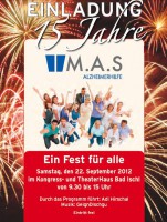 15 Jahre M.A.S Alzheimerhilfe - Ein Fest für alle!